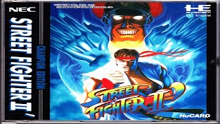 Street Fighter II' Champion Edition Turbo Grafx 16