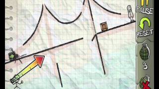 Fragger Stick Man Level 20 - Solution Walkthrough