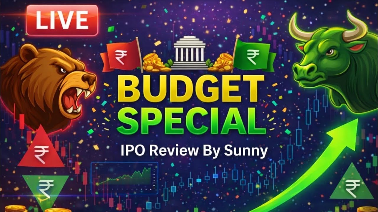 🔥 LIVE Budget Special | Stock Market Portfolio Review | Long-Term Investment Strategy 💰