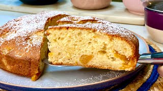 Bake it every day! Fluffy and delicious cake with only 2 eggs! Very easy cake to make for tea