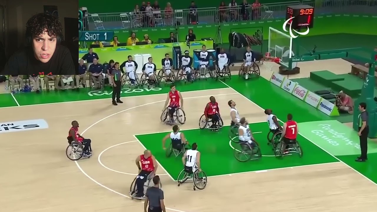 THANGOREACTS Подборка моментов, ломающих лодыжки в баскетболе на колясках