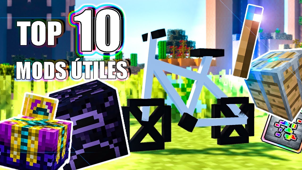 Top 10 Mods Utiles Para Minecraft 1 12 2 Encantamientos Super Hornos Y Vehiculos Mods Op Youtube