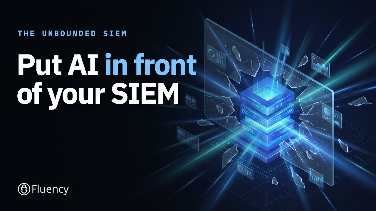 The Unbounded SIEM: Put AI in Front of Your SIEM video thumbnail
