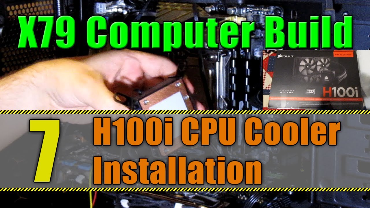 X79 Computer Build - Part 7: CPU Cooler Installation