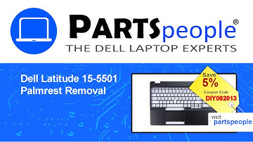 Dell Latitude 15-5501 (P80F003) Palmrest How-To Video Tutorial