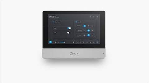 Q-NEX Touch Panel for Classroom Devices control---puts the power in your hands