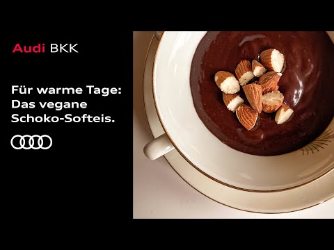 Rezept für ein veganes Schoko-Softeis | Audi BKK