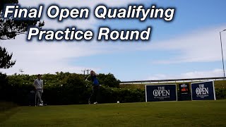 The Open Final Qualifying Practice Round