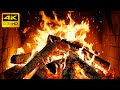 Relaxing Fireplace Sounds With Tranquil Fire Glow Rustling Flames For Cozy Winter Mornings 