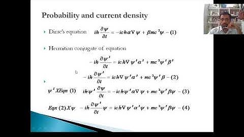 Dirac Equation 3 Covariant form and continuity equation