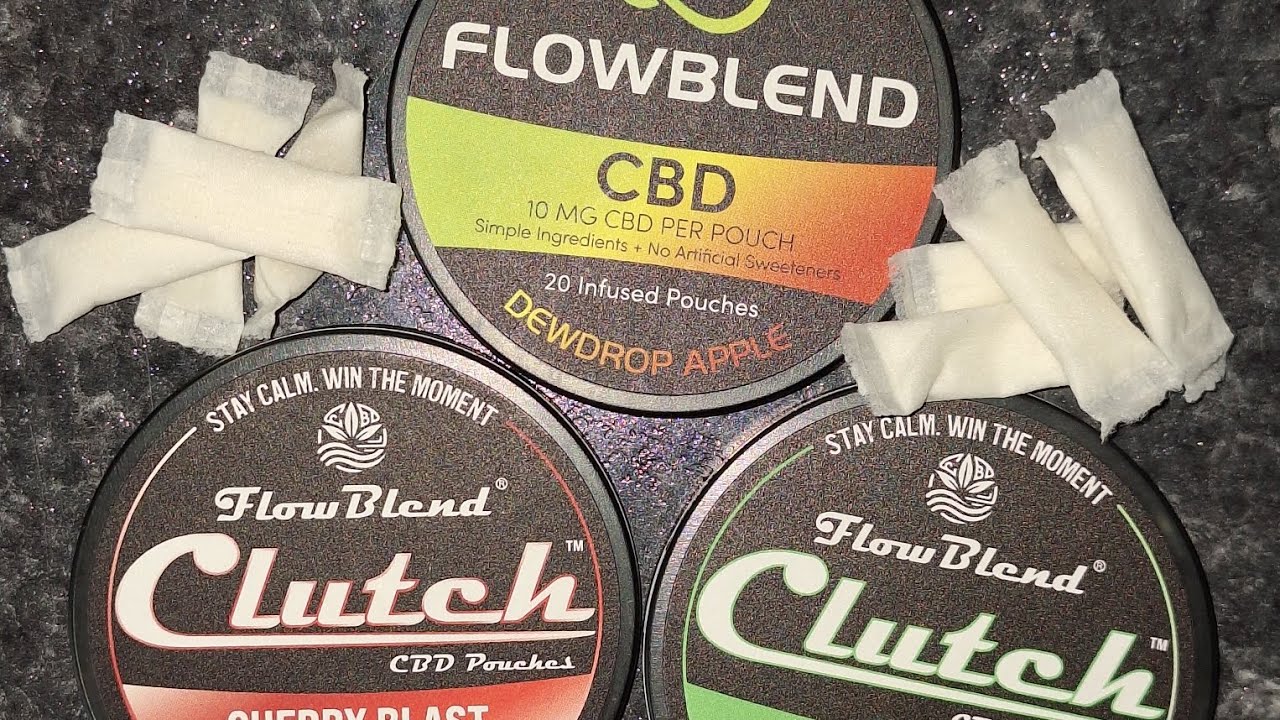 CBD isolate pouches from Flow Blend are a total game changer for CBD 