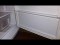 Снимаем дверь холодильной камеры  холодильника Indesit ST 167.028