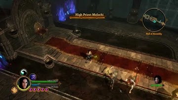 Dungeon Siege III l Katarina l   High Priest Molochi Boss HD7850 HD