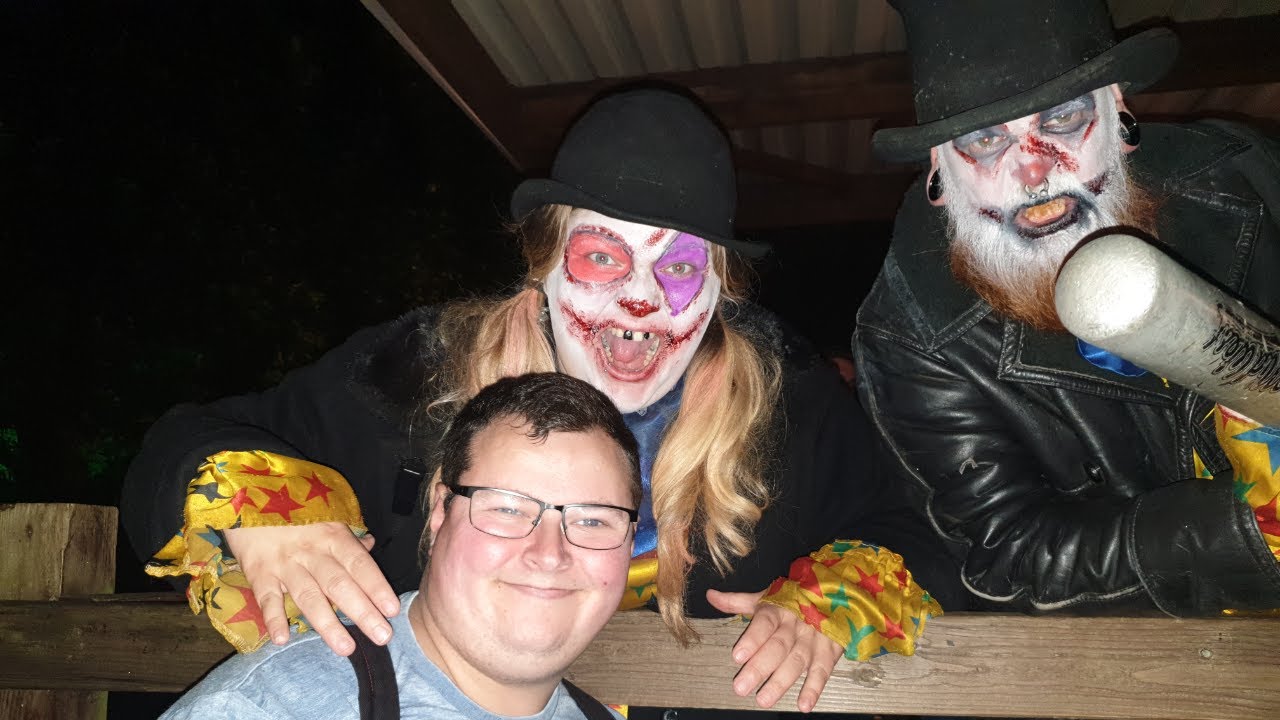 Tulleys Shocktober Fest Scream Park VLOG - SJBBVideos