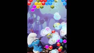Smurfs Bubble Story Level 196 - NO BOOSTERS