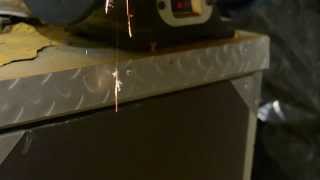 Spark testing smelted steel