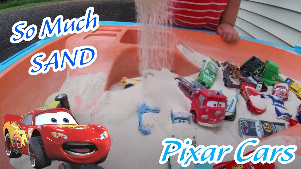 Where is Lightning McQueen? ⚡ | Buried in SAND! | HELP Rescue Disney Pixar Cars!!!🚨
