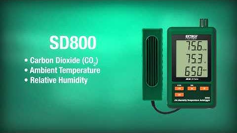Extech Environmental Dataloggers Showcase Video