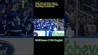Maple Leafs listed with 12 players to trade before NHL deadline