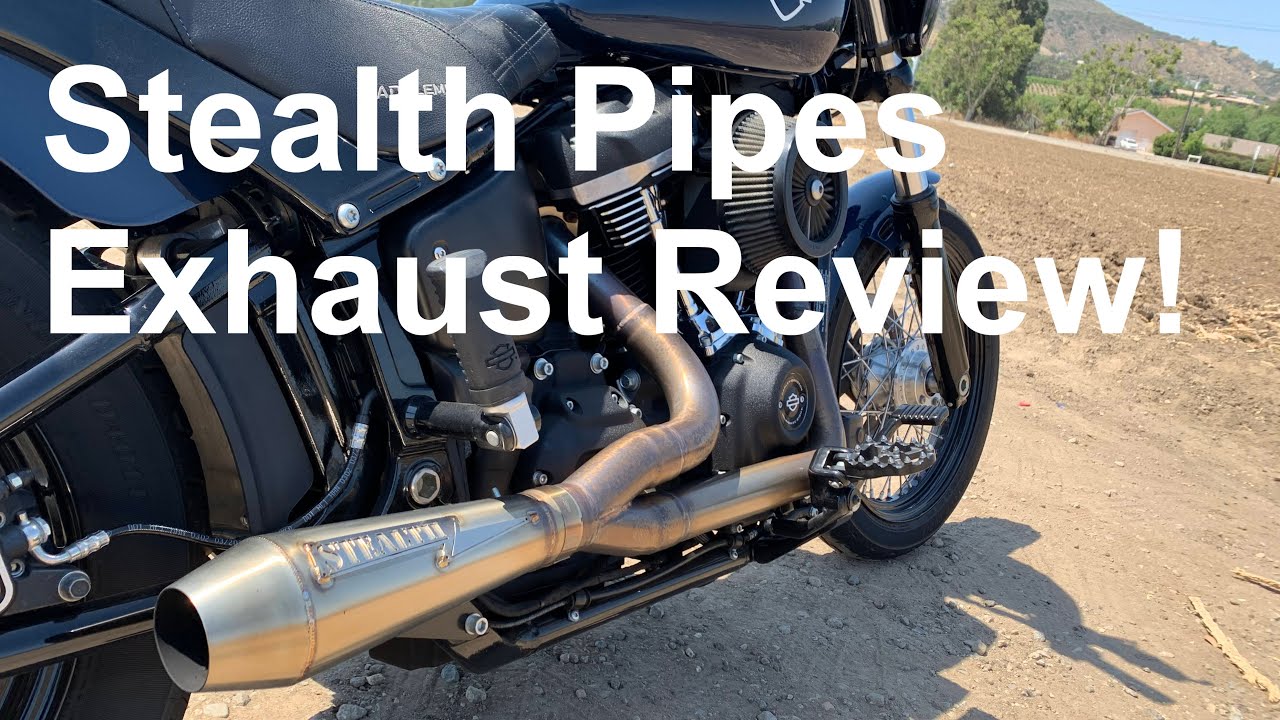2019 street bob exhaust