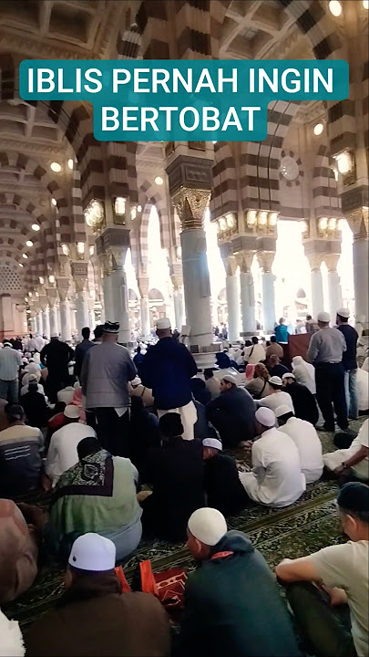 KETIKA IBLIS INGIN BERTOBAT #videoshorts