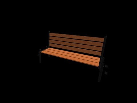 Roblox Studio Garden Bench Youtube - roblox bench model