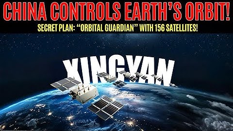 156 Chinese satellieten kunnen alles in een baan om de aarde zien!