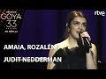 Actuación de Amaia, Rozalén y Judit Neddermann | Goya 2019