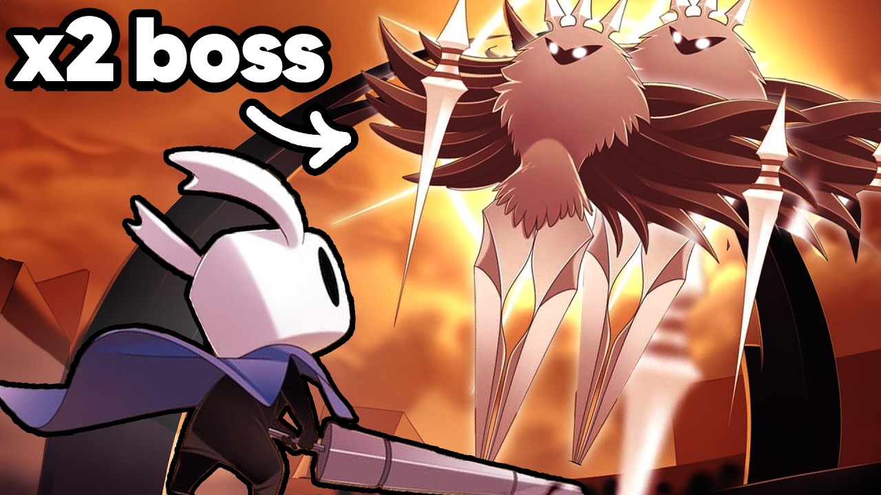 Hollow Knight mais TOUS les Boss sont DOUBLÉS