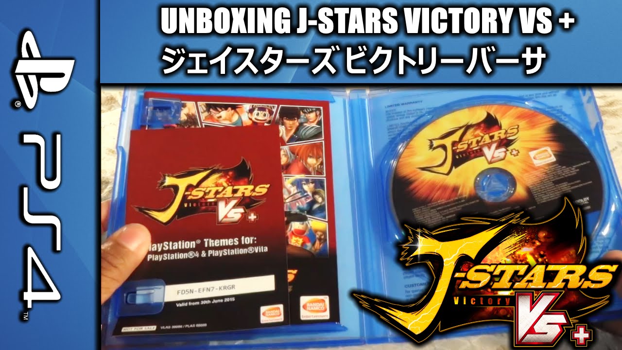 J-STARS VICTORY VS + PS4 UNBOXING (2015) 1080p - YouTube