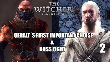 The Witcher 1: BOSS FIGHT Walkthrough with MODS Part 2 - Gameplay & Story [PC]