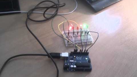 Binary seconds clock arduino