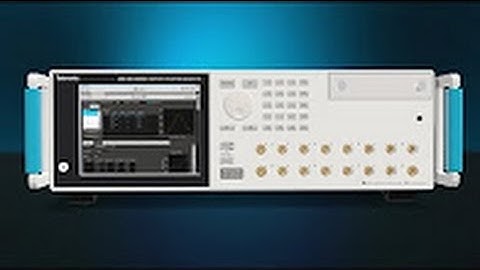 Tektronix AWG5200 Arbitrary Waveform Generator Overview