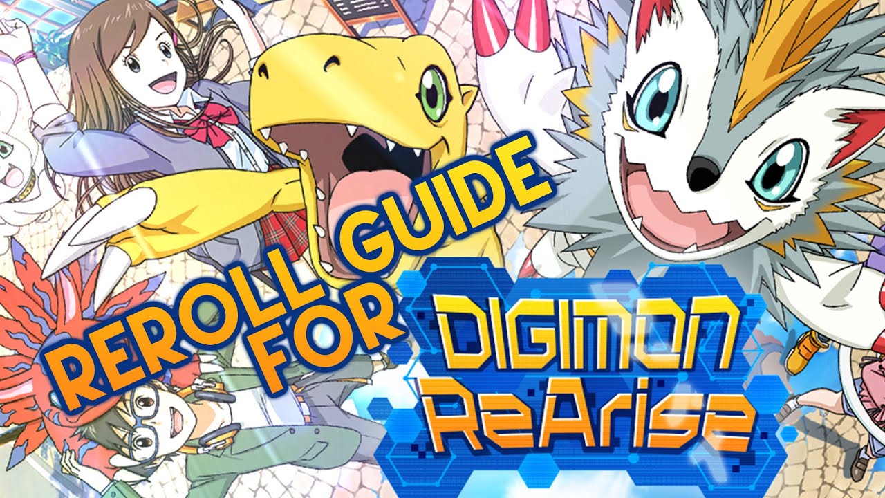 Digimon ReArise | How to Reroll Guide | What to Reroll? - YouTube