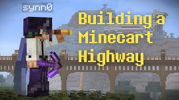 Building a 5000 Block Highway In Survival Minecraft
