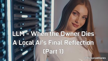 LLM - Wanneer de eigenaar sterft - De laatste reflectie van een lokale AI (deel 1) #aiphilosophy ...