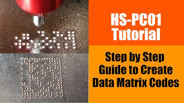 A Step-by-Step Guide to Create Data Matrix Codes with the HS-PC01