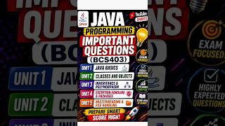 Java🔥Important Questions (BCS403) | AKTU(2nd year) 2025-26 🔥#btech #aktuexam #engineers#viralvideo