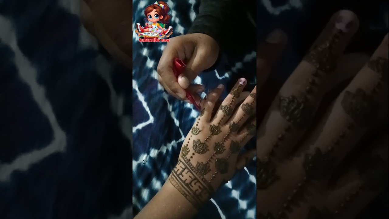 Lotus Inspired Bridal Mehndi #lotus #hennadesign #art #mehndi #ytshorts #love #inspired #bridal #wow