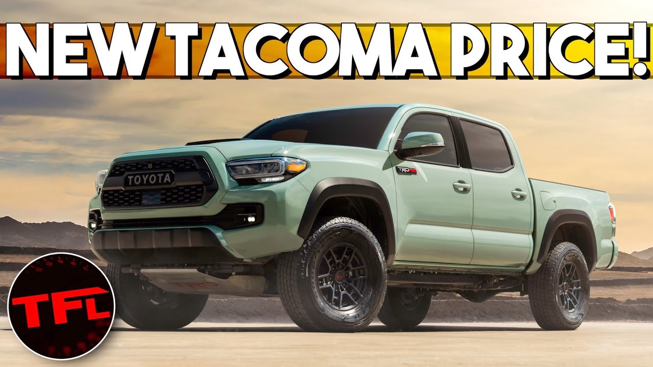 BREAKING NEWS: 2021 Toyota Tacoma Pricing Released — Here's How Much