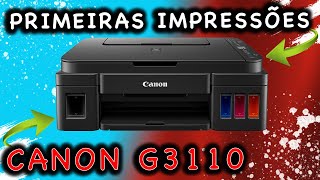 Impressora Canon Pixma G3110 - Review - NÃO COMPRE ANTES DE ASSISTIR!