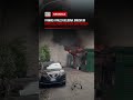 Fiamme a Piazza Bologna: brucia un banco del mercato in via Sant’Orsola 🔥🛒🚒