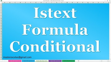 How to Find Text using Conditional Formatting ISTEXT formula in MS Excel 2016