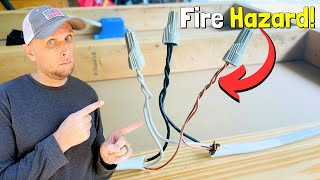 shocking new way to fix the very common open splice issue | homeowners don't know these exist