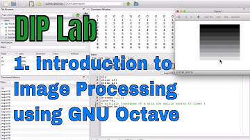 1. Introduction to image processing using GNU Octave | leanrdiyphysics| (2020)