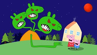 Zombie Invasion 🧟‍♂️ Zombies Appear At The Forest, Save George Peppa🧟‍♀️ | Peppa Pig Funny Animation