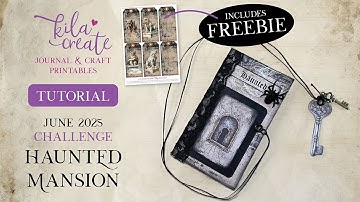 Haunted Mansion Mini Journal | KILA Create Printables
