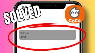 How to Set Your Birthday on Coco App screenshot 4