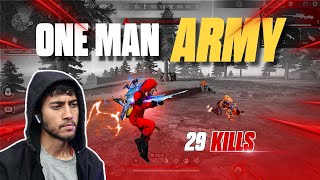 AWM POWER | 29 Kills SOLO VS SQUAD GAMEPLAY | Free Fire Max
