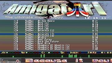 AMIGA VIDEO 126 ASTAROTH 3RD MAD MAX CHIP MUSIC AmigAtari DEMO Oxygene ATARI ST IN STE